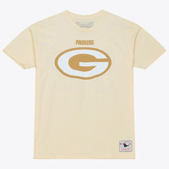 Reggie White Green Bay Packers Sandman Name & Number T-Shirt - Cream - Mitchell & Ness