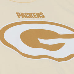 Reggie White Green Bay Packers Sandman Name & Number T-Shirt - Cream - Mitchell & Ness