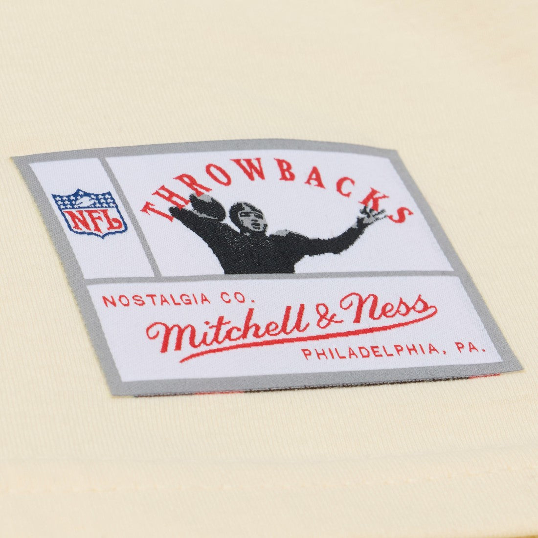 Reggie White Green Bay Packers Sandman Name & Number T-Shirt - Cream - Mitchell & Ness