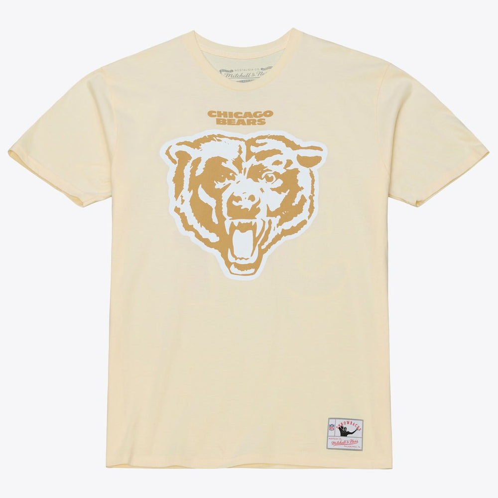 Walter Payton Chicago Bears Sandman Name & Number T-Shirt - Cream - Mitchell & Ness