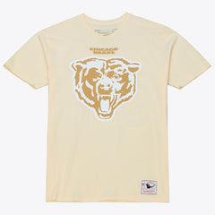 Walter Payton Chicago Bears Sandman Name & Number T-Shirt - Cream - Mitchell & Ness