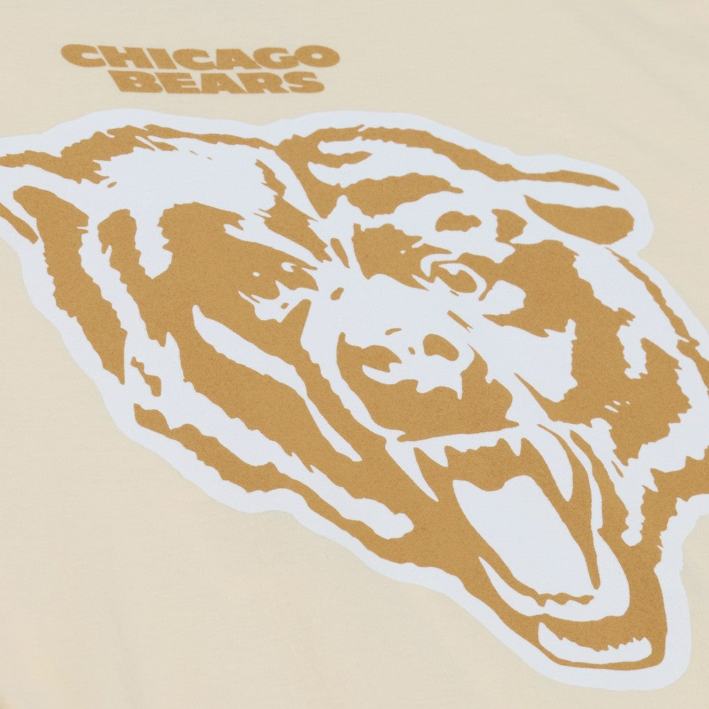 Walter Payton Chicago Bears Sandman Name & Number T-Shirt - Cream - Mitchell & Ness
