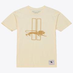 Barry Sanders Detroit Lions Sandman Name & Number T-Shirt - Cream - Mitchell & Ness