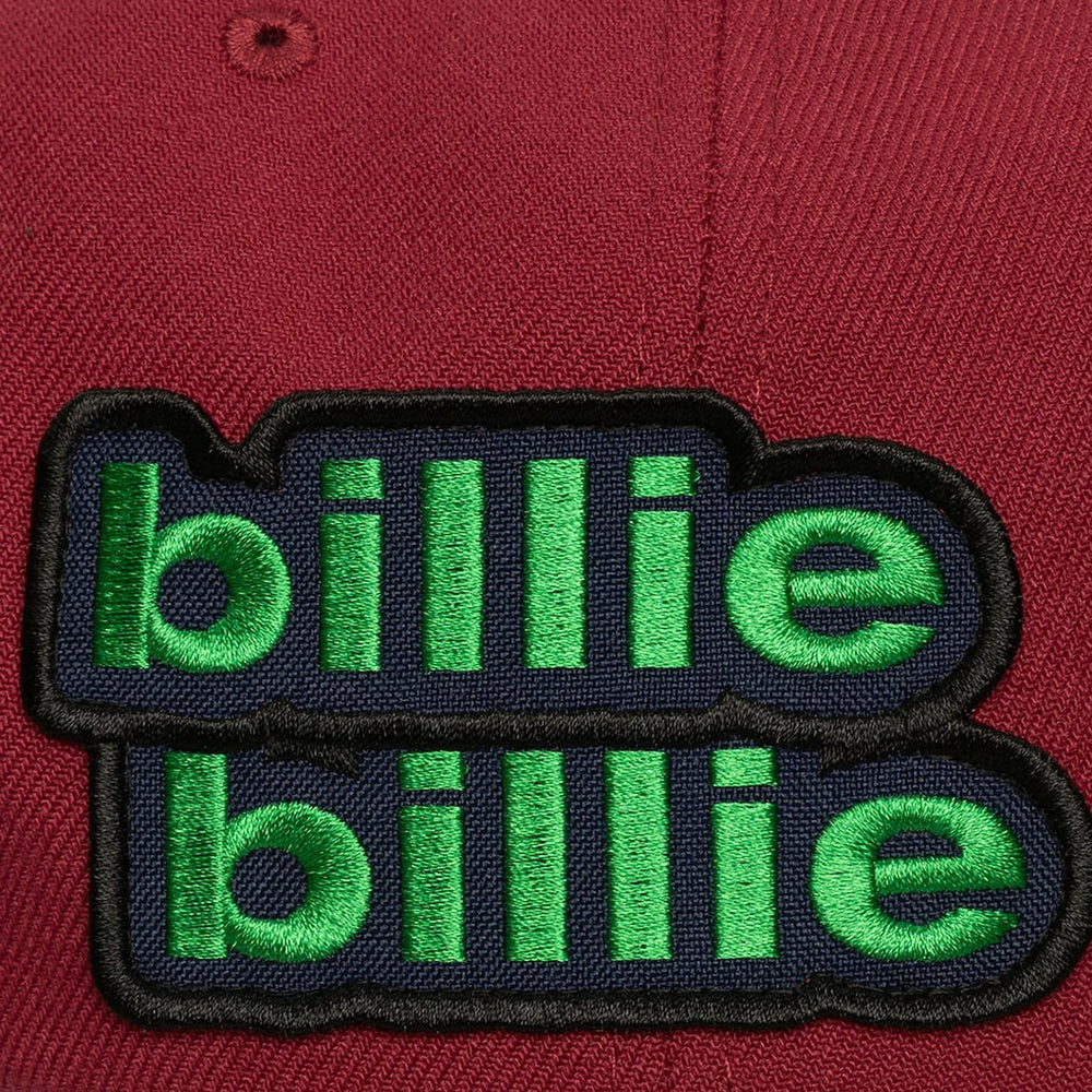 Mitchell & Ness Cleveland Cavaliers x Billie Eilish Hardwood Classics Patch Snapback Hat Wine/Gold
