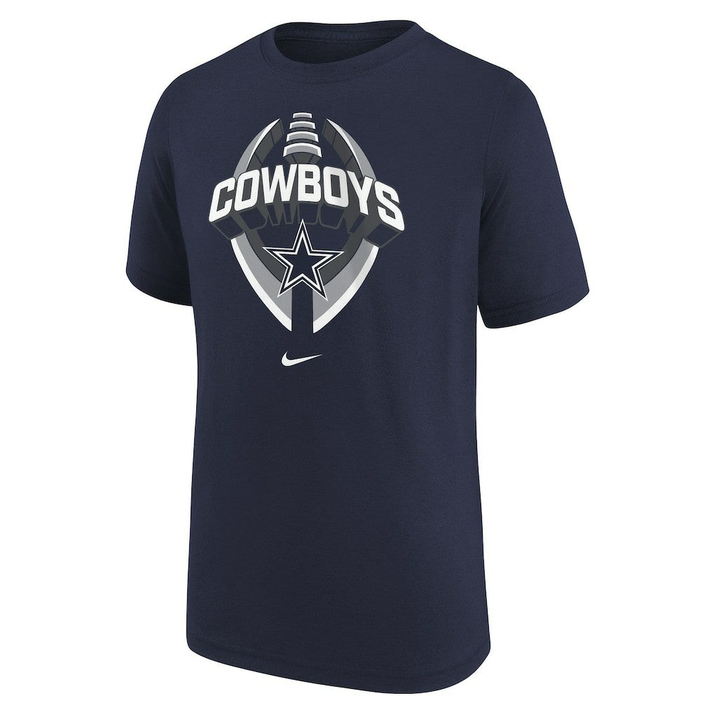 Dallas Cowboys Youth Icon Legend T-Shirt - Navy - Nike
