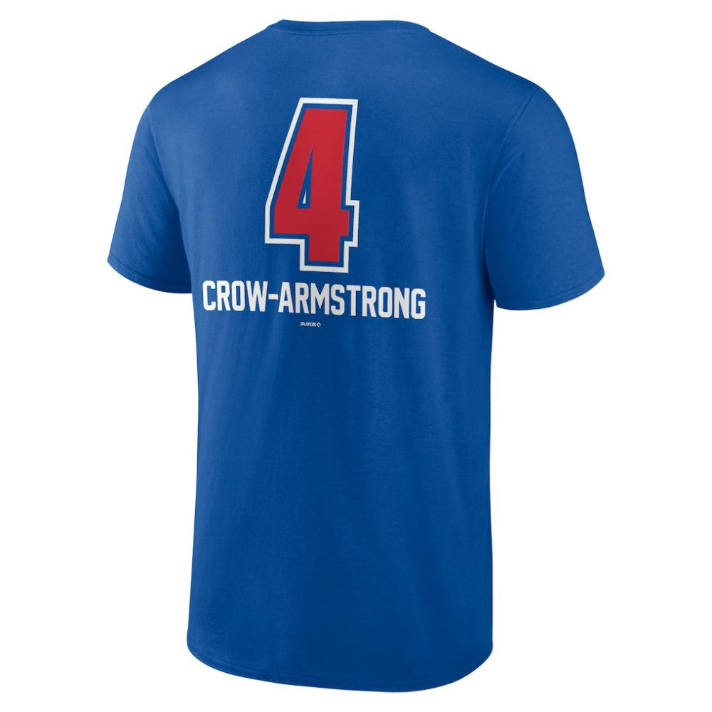 Pete Crow-Armstrong Chicago Cubs Fastball Player Name & Number T-Shirt Online