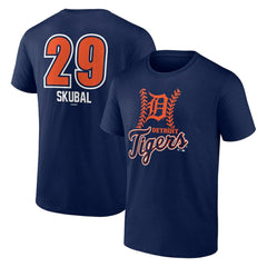 Tarik Skubal Detroit Tigers Fastball Player Name & Number T-Shirt Outlet