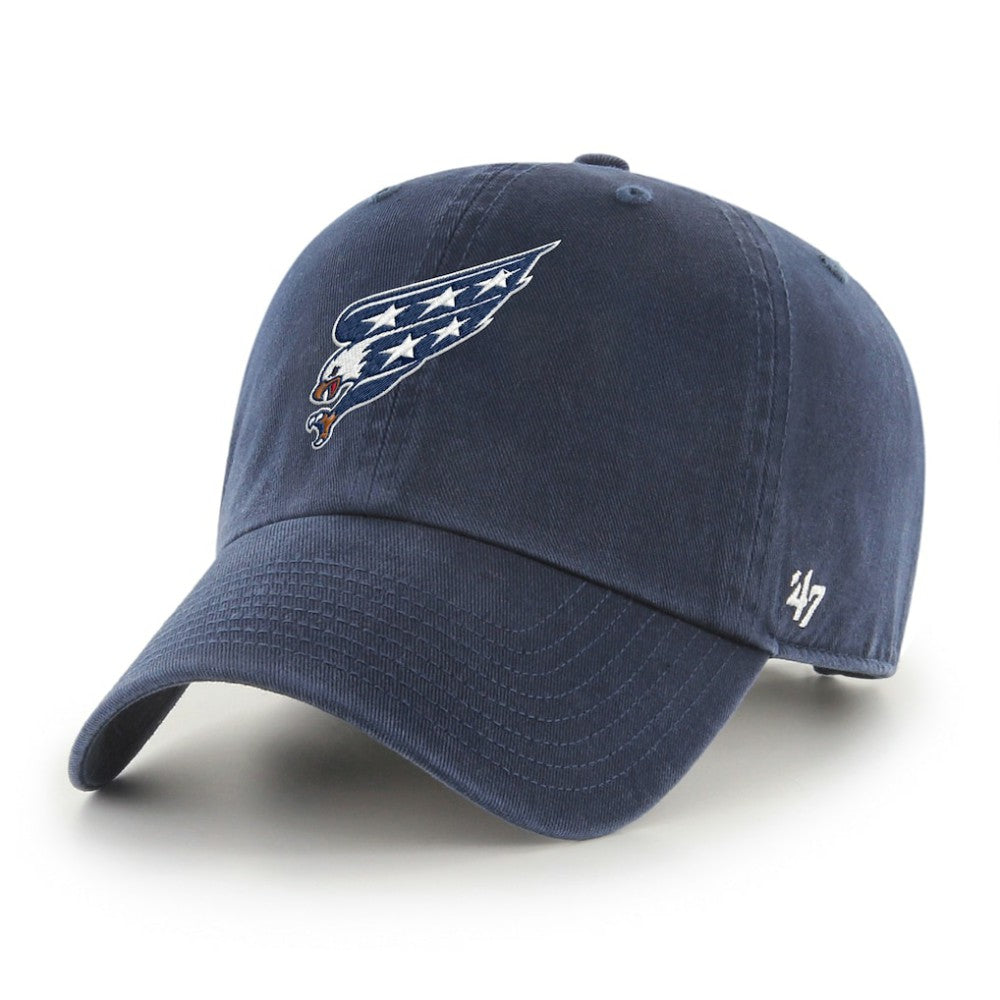 Washington Capitals '47 Alternate Clean Up Adjustable Hat - Navy | 47 brand Clearance