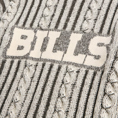 Buffalo Bills Off Season x NFL Unisex Cable Knit Sweater - Cream/Gray - NFL