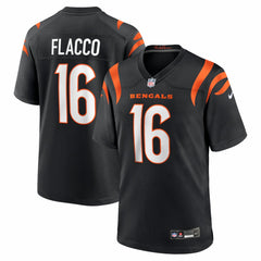 Joe Flacco Cincinnati Bengals Team Game Jersey - Black - Nike