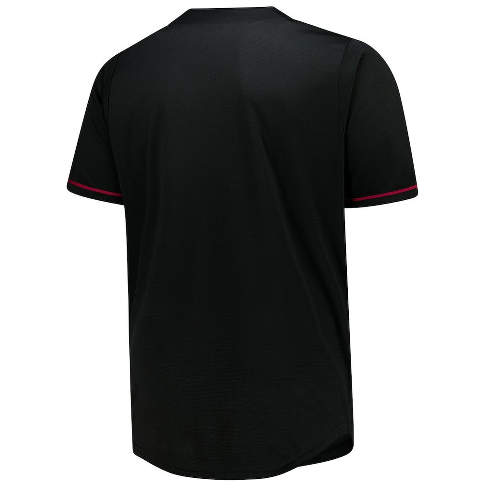 Fanatics Cleveland Cavaliers Big & Tall Pop Full-Button Jersey Black