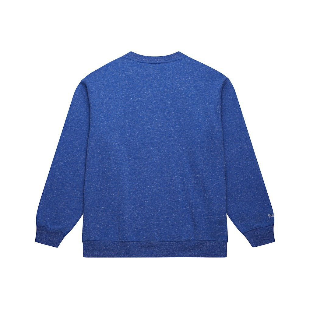 Mitchell & Ness Philadelphia 76ers Throw It Back Fleece Sweatshirt Royal