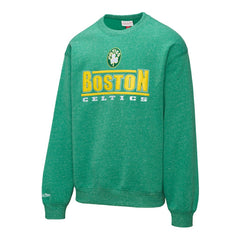 Mitchell & Ness Boston Celtics Throw It Back Fleece Sweatshirt Green