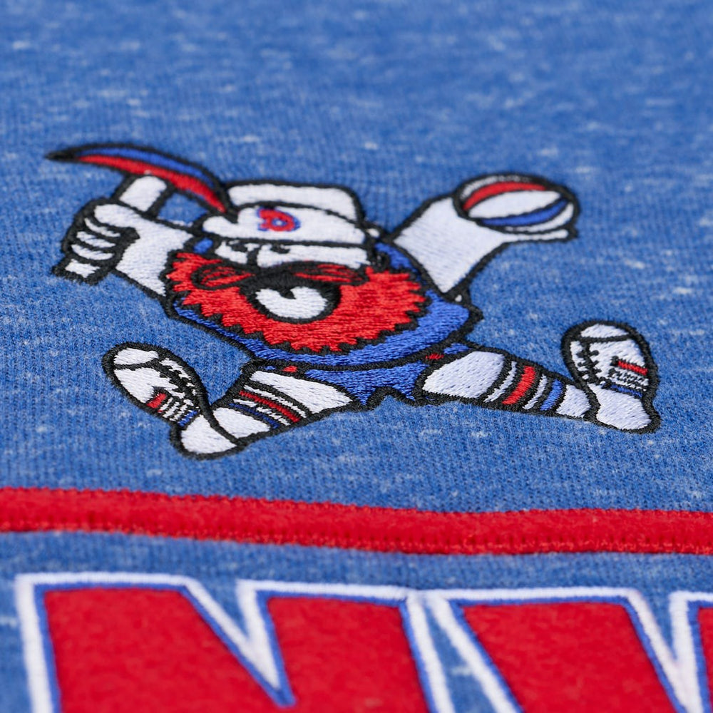 Mitchell & Ness Denver Nuggets Throw It Back Fleece Sweatshirt Royal
