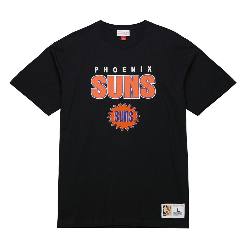 Mitchell & Ness Phoenix Suns Hardwood Classics Throw It Back Premium T-Shirt Black
