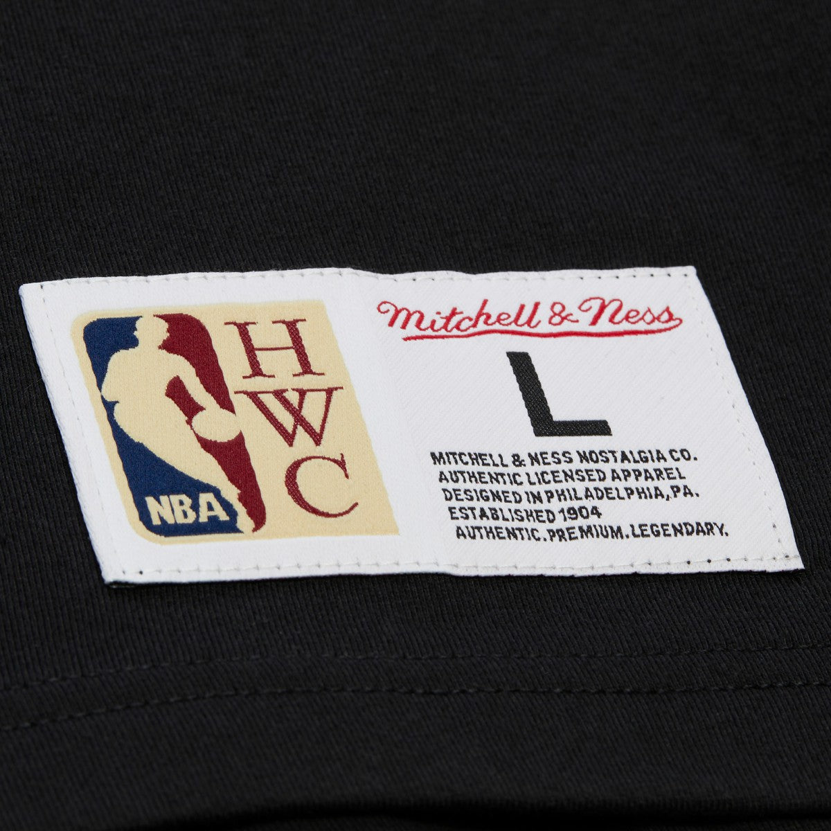 Mitchell & Ness Phoenix Suns Hardwood Classics Throw It Back Premium T-Shirt Black