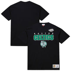 Mitchell & Ness Boston Celtics Hardwood Classics Throw It Back Premium T-Shirt Black