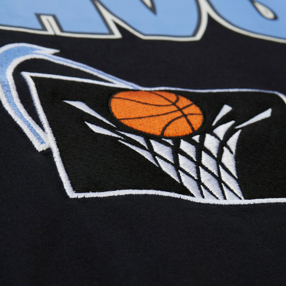 Mitchell & Ness Cleveland Cavaliers Hardwood Classics Throw It Back Premium T-Shirt Black