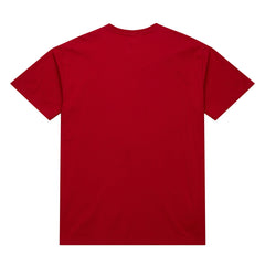 Mitchell & Ness Miami Heat Hardwood Classics Throw It Back Premium T-Shirt Red