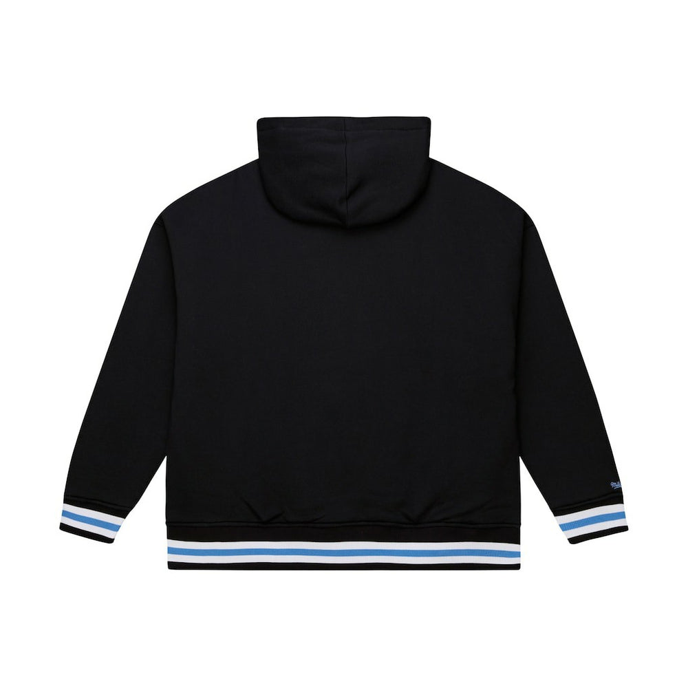 Mitchell & Ness Cleveland Cavaliers Throw It Back Quilted Fleece Quarter-Zip Hoodie Black
