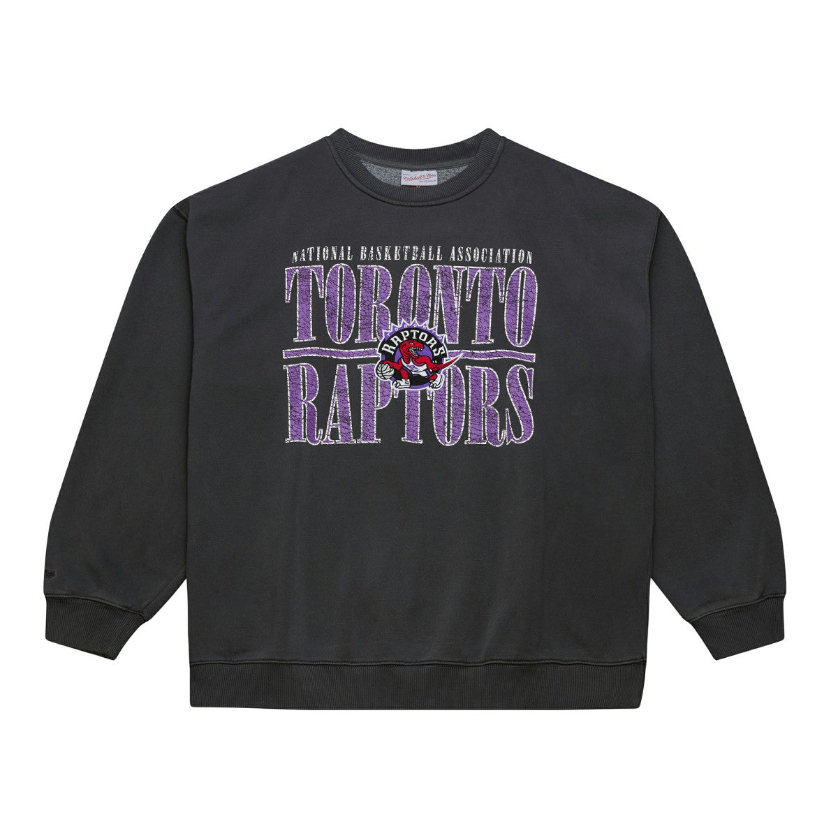 Mitchell & Ness Toronto Raptors NBA Downtown Collection Fleece Sweatshirt Black
