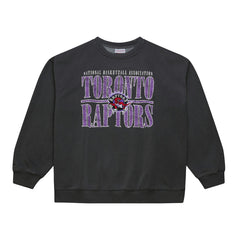 Mitchell & Ness Toronto Raptors NBA Downtown Collection Fleece Sweatshirt Black