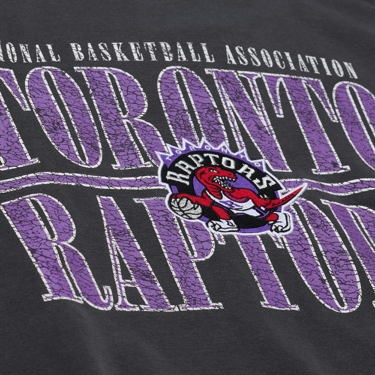 Mitchell & Ness Toronto Raptors NBA Downtown Collection Fleece Sweatshirt Black