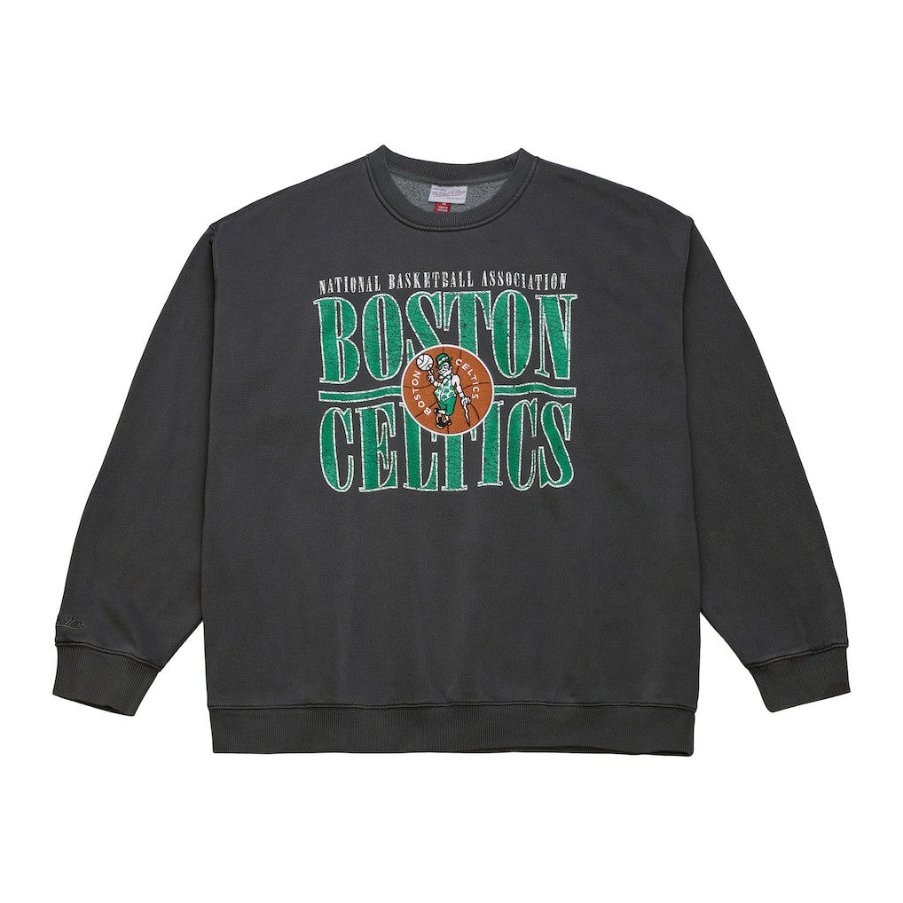 Mitchell & Ness Boston Celtics NBA Downtown Collection Fleece Sweatshirt Black