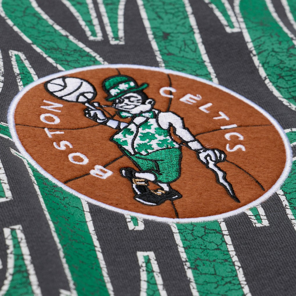 Mitchell & Ness Boston Celtics NBA Downtown Collection Fleece Sweatshirt Black
