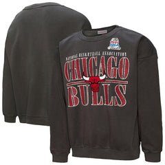 Mitchell & Ness Chicago Bulls NBA Downtown Collection Fleece Sweatshirt Black