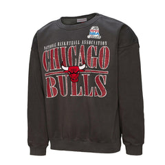 Mitchell & Ness Chicago Bulls NBA Downtown Collection Fleece Sweatshirt Black