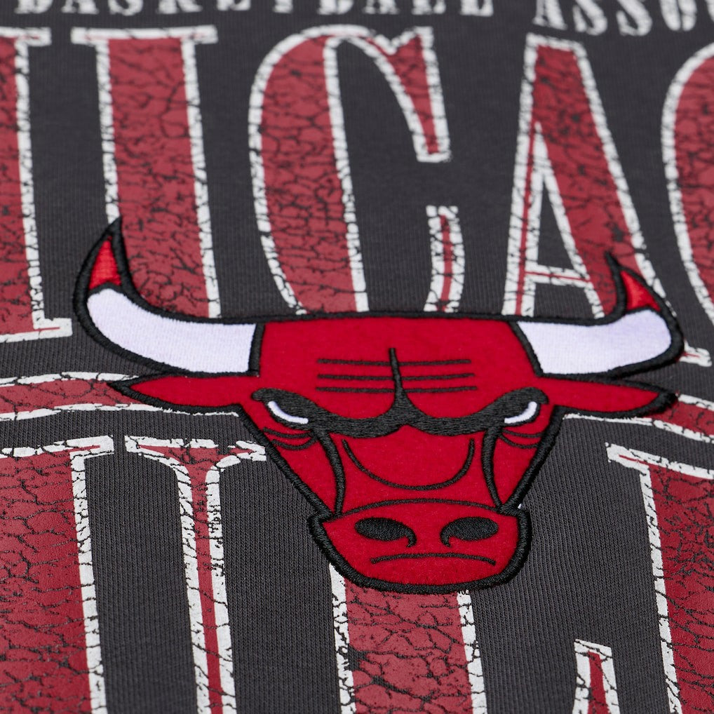 Mitchell & Ness Chicago Bulls NBA Downtown Collection Fleece Sweatshirt Black