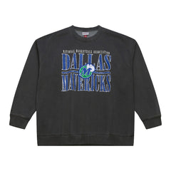 Mitchell & Ness Dallas Mavericks NBA Downtown Collection Fleece Sweatshirt Black