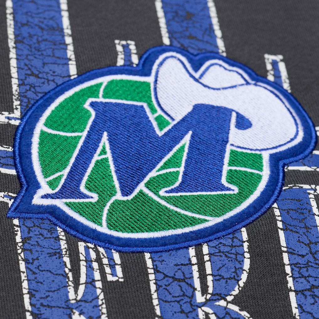 Mitchell & Ness Dallas Mavericks NBA Downtown Collection Fleece Sweatshirt Black
