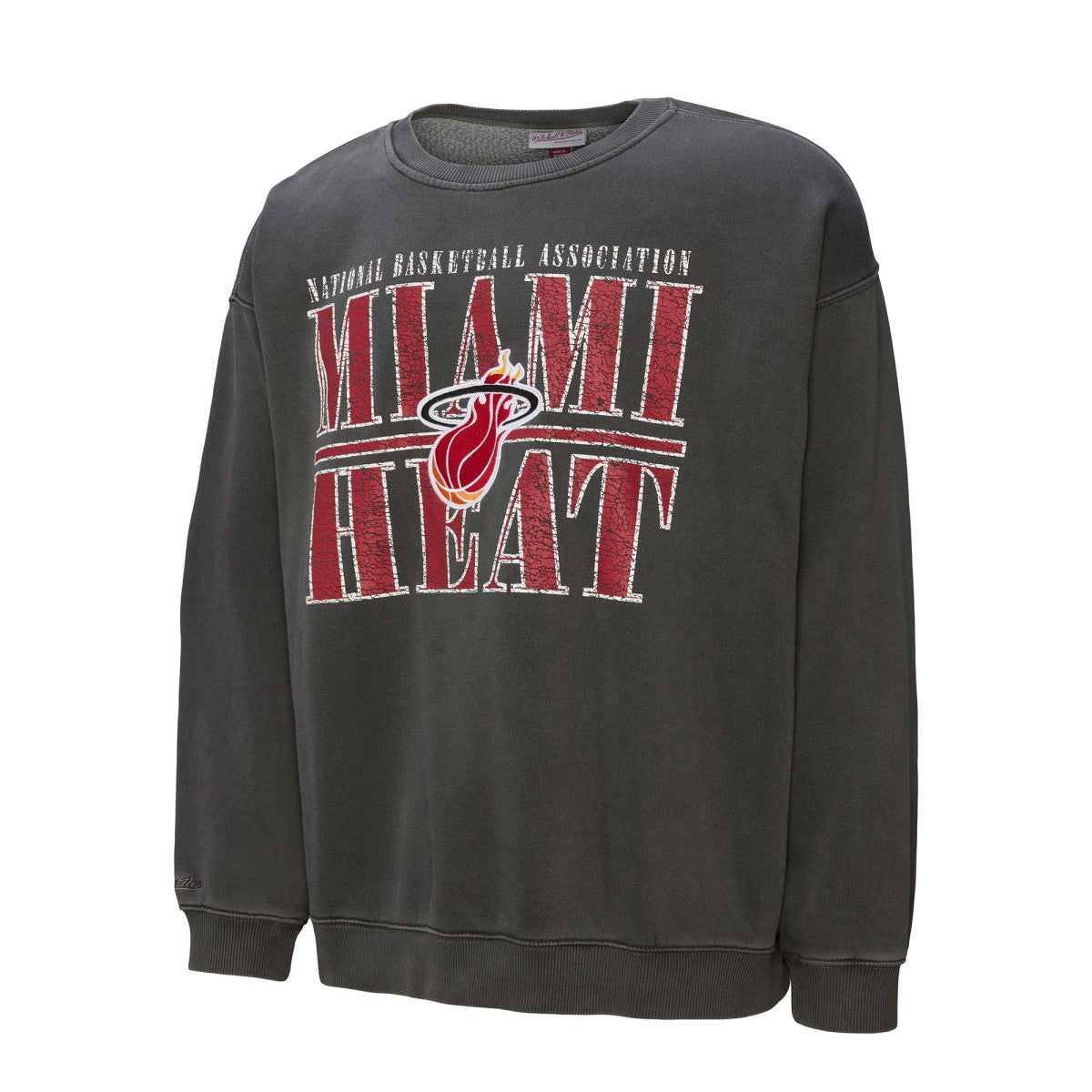Mitchell & Ness Miami Heat NBA Downtown Collection Fleece Sweatshirt Black