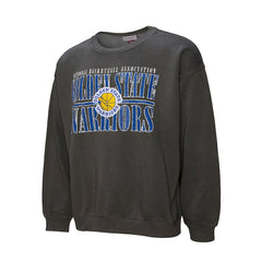 Mitchell & Ness Golden State Warriors NBA Downtown Collection Fleece Sweatshirt Black