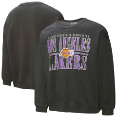 Mitchell & Ness Los Angeles Lakers NBA Downtown Collection Fleece Sweatshirt Black