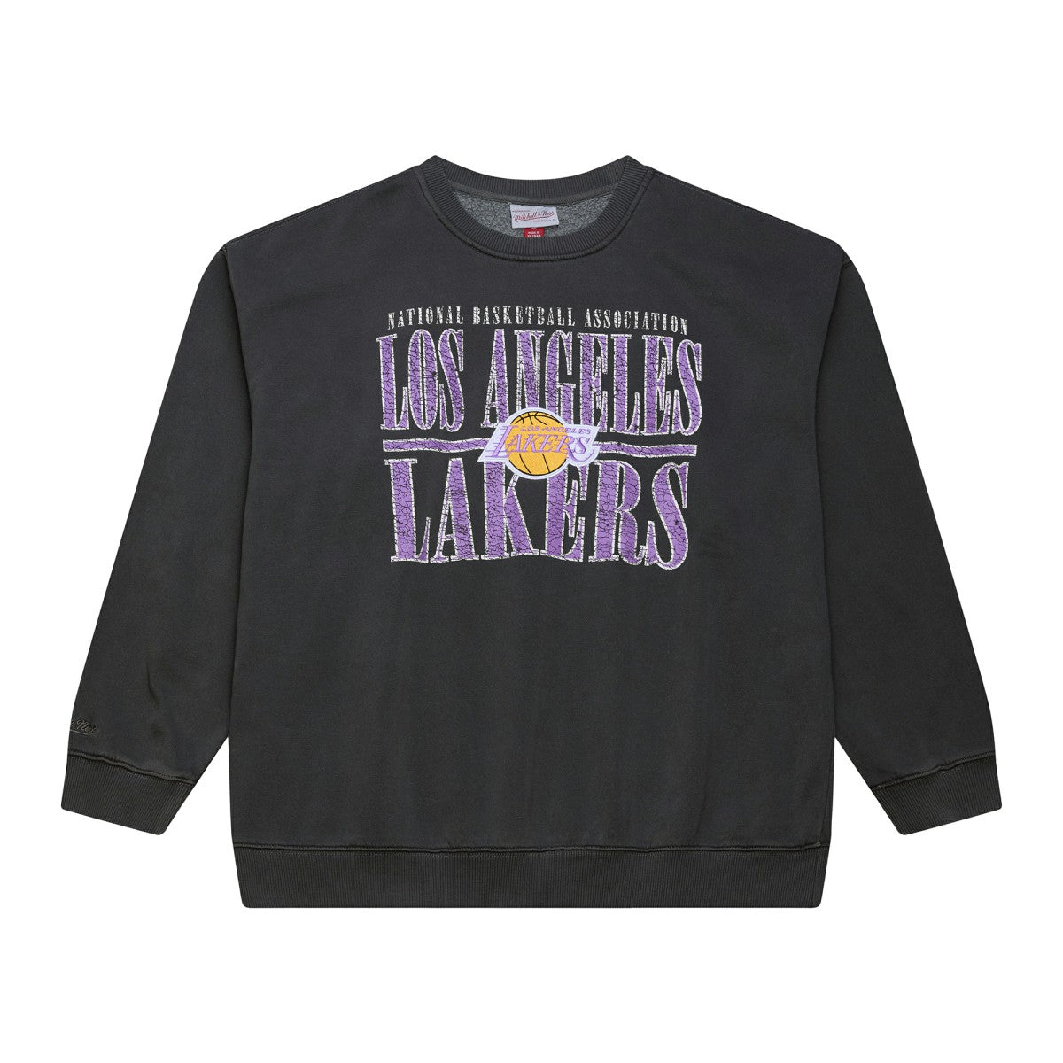 Mitchell & Ness Los Angeles Lakers NBA Downtown Collection Fleece Sweatshirt Black