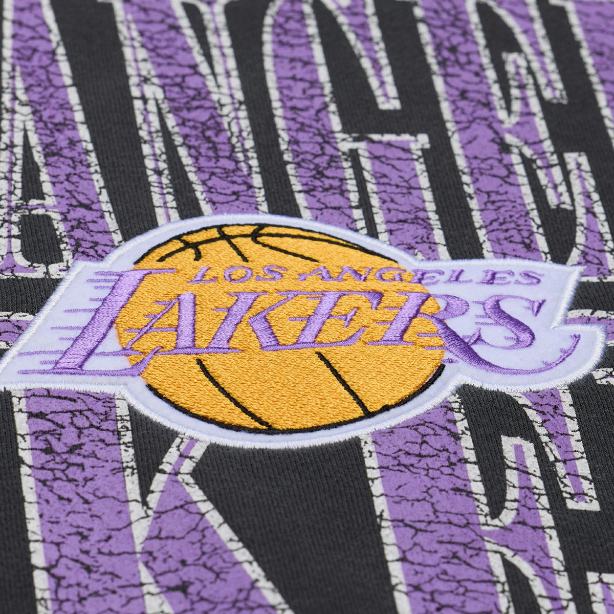 Mitchell & Ness Los Angeles Lakers NBA Downtown Collection Fleece Sweatshirt Black