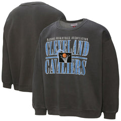 Mitchell & Ness Cleveland Cavaliers NBA Downtown Collection Fleece Sweatshirt Black