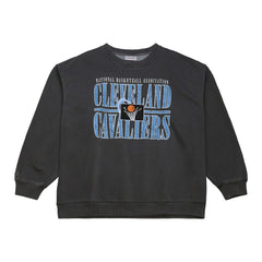 Mitchell & Ness Cleveland Cavaliers NBA Downtown Collection Fleece Sweatshirt Black