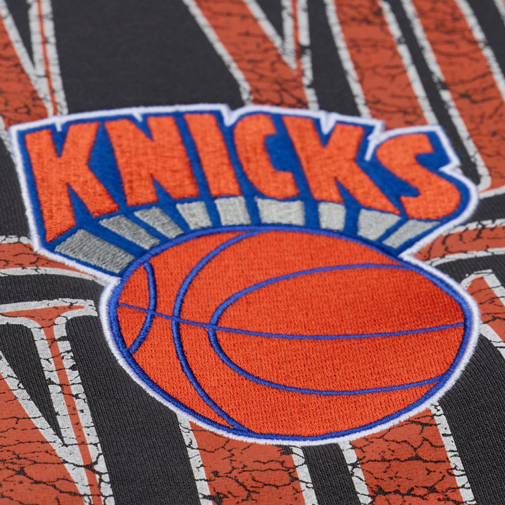 Mitchell & Ness New York Knicks NBA Downtown Collection Fleece Sweatshirt Black