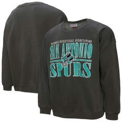 Mitchell & Ness San Antonio Spurs NBA Downtown Collection Fleece Sweatshirt Black