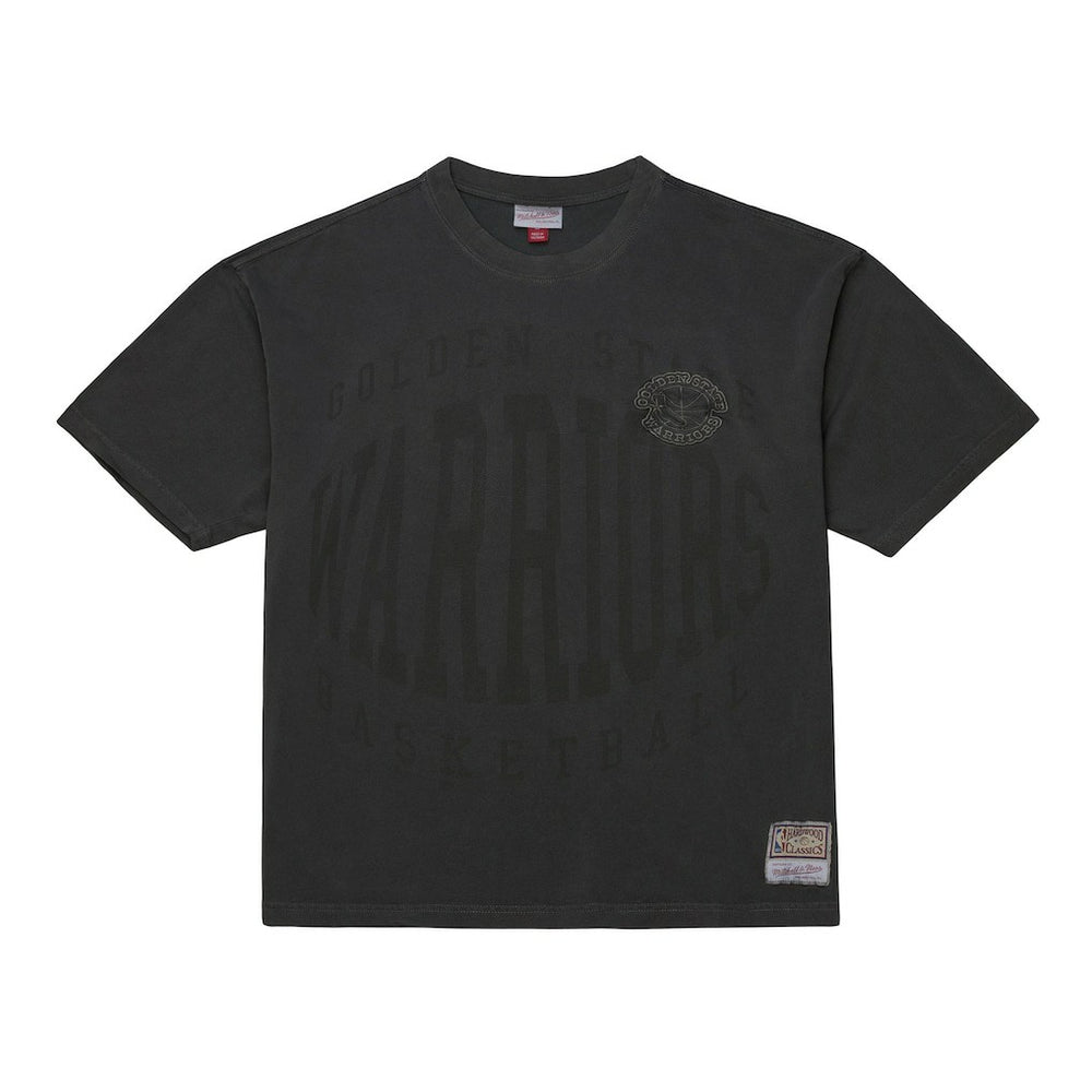 Mitchell & Ness Golden State Warriors Downtown Collection Premium T-Shirt Black