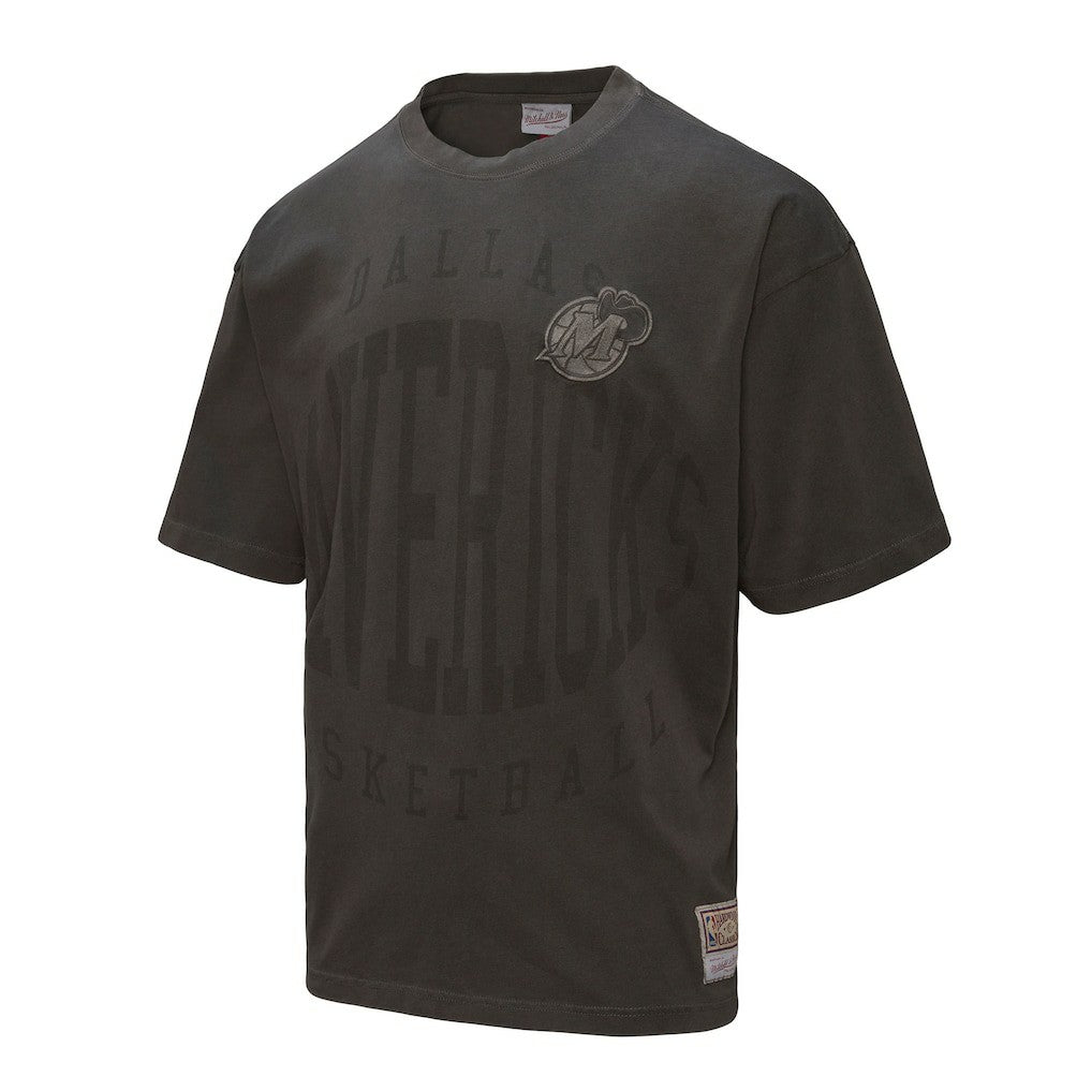 Mitchell & Ness Dallas Mavericks Downtown Collection Premium T-Shirt Black