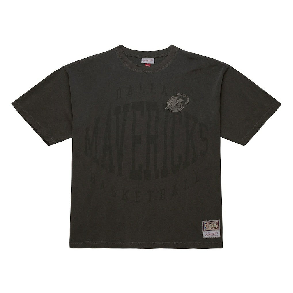 Mitchell & Ness Dallas Mavericks Downtown Collection Premium T-Shirt Black
