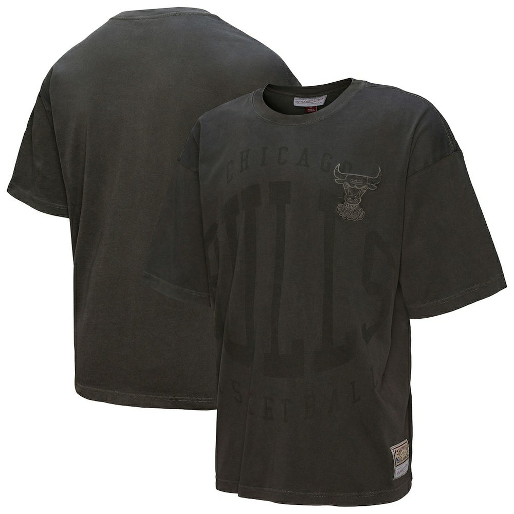 Mitchell & Ness Chicago Bulls Downtown Collection Premium T-Shirt Black