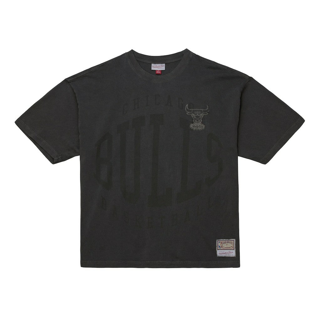 Mitchell & Ness Chicago Bulls Downtown Collection Premium T-Shirt Black