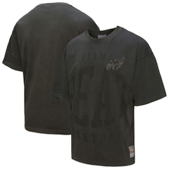 Mitchell & Ness Miami Heat Downtown Collection Premium T-Shirt Black