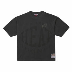 Mitchell & Ness Miami Heat Downtown Collection Premium T-Shirt Black